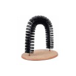 Groom chat auto - soin chat jouet arc masseur pour chat, grattoir pour chat, grattoir, arc flexible de ...