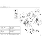 Grosse poulie - 1054005001 pour inv e1637 p, inv e1334 p