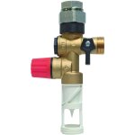 Groupe double scurit inox orientable + raccord dilectrique pour eau agressive