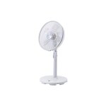 Grunkel - ventilateur de pie 2 - 28w rglable ultra - silencieux programmable 4 vitesses white