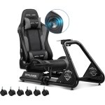 Gtplayer - simulateur de conduite, sige de simulation pour pc avec haut - parleurs, support pour volant ...
