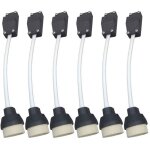 Gu10 support de lampe, douille d'ampoule connecteur, adaptateur pour led et halog�ne, base en c�ramique ...