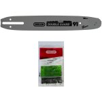 Gt elec - guide 12 pouces avec chane 45 maillons oregon pour trononneuse
