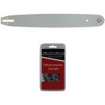 Gt market - guide 50 cm (20 pouces) + chane 72 maillons - compatible trononneuses stihl ms 291, 311 ...