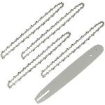 Longueur de guide - cha�ne 35 cm avec 4 cha�nes de tron�onneuses, 52 maillons / entraineurs, pas de 3 ...
