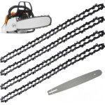 Guide - cha�ne & 4 cha�nes de tron�onneuses 52 maillons / entraineurs, pas de 3 / 8 , jauge 0, 05  (14  ...