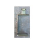 Guide de courroies avec support de fixation du capot courroies