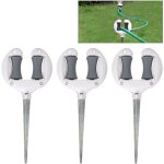 Guide de tuyau d'arrosage, rouleau sup�rieur � clous, positionnement du tuyau d'eau douce, t�te pointue, ...