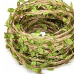 Promotion, guirlande � feuilles artificielles - 20m - d�coration murale rustique en feuillage artificiel ...