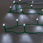 F��ric lights and christmas - guirlande lumineuse ext�rieur 200 led blanc froid 20m - feeric lights & ...
