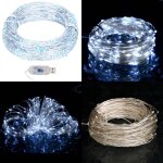 Guirlande lumineuse micro led 40m 400led blanc froid 8fonctions - guirlande lumineuse - lumires de noel ...