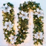 Guirlande de noël avec lumières led, 270 cm 40 led blanc chaud guirlande sapin noel artificiel guirlande ... Guirlande de noël avec lumières led, 270 cm 40 led blanc chaud guirlande sapin noel artificiel guirlande ...