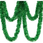 Guirlande de nol verte de 5 m, tiges de guirlandes non illumines, dcoration douce pour sapin, escaliers, ...