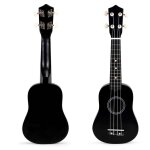 Guitare ukulele en bois pour enfants avec 4 cordes en nylon