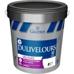 Guittet ? peinture acrylique velout�e 15l ? finition velours pour murs et plafonds ? pouvoir garnissant ...