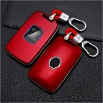 Guscio by key car rosso, resistant all'usura e all cadute, compatible with renault koleos kadjar megane ...