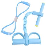 Guyode corde de tension multifonctionnelle avec figure 8 bande de r�sistance et elastique 6 tubes �lastique ...