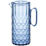 Guzzini - vanity, pichet avec couvercle, bleu denim, en san bio - based et smma bio - based - water