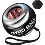 Gyroball poignet exercice boule d�marrage automatique 5 niveau r�sistance contr�le de la lumi�re gyroscopique ...