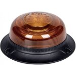 Gyrophare alr0201 12 v / dc, 24 v / dc via rseau de bord fixation magntique, pied magntique orange ...