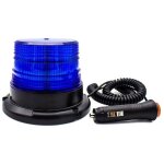 Gyrophare bleu led, phare d?avertissement clignotant magn�tique pour v�hicule avec prise allume - cigare ...