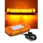 Gyrophare - led - mini rampe de toit - 24 led - stroboscopique - dc12v