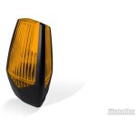 Gyrophare universel led avec support rglable orange motorline mp205