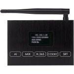 H. 265 1080p 60fps wifi hdmi encodeur / dcodeur - prend en charge hls rtmp rtsp srt udp, compatible ...