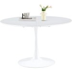 Table de salle � manger ronde moderne, table haute, bureau pour cuisine, salle � manger, salon et bureau ...