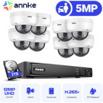 H500 poe kit de vid�osurveillance 6mp nvr 8x 5mp ip poe cam�ras syst�me de cam�ra ext�rieure, ip67 r�sistant ...