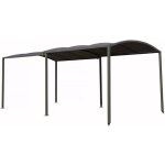 Carport en m�tal extensible   mathis  - 303 / 566 x 295 x 240 cm - anthracite
