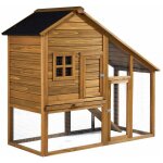 Habitat et jardin - poulailler 'lily' avec pondoir en bois - marron