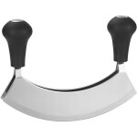 Hachoir berceuse, couteau � herbes, couteau hachoir, hachoir demi lune, hachoir rond de lune, hachoir ...