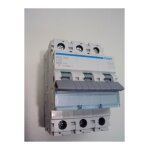 Hager - nfn340 disjoncteur triphas� 40a - 3p - 6 - 10ka - courbe c - nfn - bornes align�es � vis - 3 ...