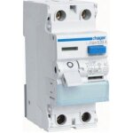 Hager mod�le disjoncteur diff�rentiel blanc 25a 30ma