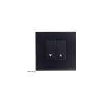 Interrupteur pour volet roulant gallery complet noir