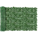 Haie artificielle 1x3m brise vue exterieur mur v�g�tal cl�ture feuilles avec 100 attaches