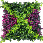 Haie artificielle 50 cm x 50 cm, protection et intimit� pour jardin, toile de fond murale en gazon synth�tique ...