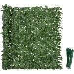 Haie artificielle brise - vue dcoration rouleau 3l x 1, 5h m feuillage htre raliste anti - uv, feuilles ...