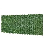 Haie artificielle brise - vue décoration rouleau 3l x 1h m feuillage réaliste anti - uv vert Haie artificielle brise - vue décoration rouleau 3l x 1h m feuillage réaliste anti - uv vert