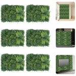 Haie artificielle, panneaux muraux, fausse verdure, d�coration murale, haie artificielle, topiaire, �crans ...