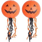 Halloween citrouille lanterne en papier halloween lanternes de citrouille en papier ensemble de lanternes ...