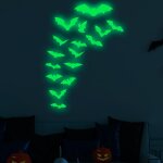 Halloween lumineux chauve - souris stickers halloween chauves - souris lueur dans l'obscurité utilisé ... Halloween lumineux chauve - souris stickers halloween chauves - souris lueur dans l'obscurité utilisé ...