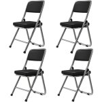 Haloyo - lot de 4 chaises de salle � manger, chaise pliante, chaise de salon, chaise de cuisine, chaises ...