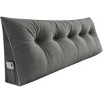 Haloyo� triangulaire coussin � coins, gros coussin canap�, oreiller cervical dossier de soutien lombaire, ...