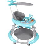 Haloyo trotteur pour bbs, centre d'activits pour bbs, motif gris avec les jouets, 6  18 mois, ...