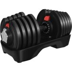 Haltres musculation, haltres rglables, 2kg - 40kg, 16 en 1, avec base de rangement, plaques de poids, ...