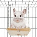 Hamac en bois naturel pour furets, suspension pour liti�re, jouets et accessoires pour cages en bois, ...