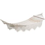 Hamac brésilien xxl palacio style boho macramé 3 personnes Hamac brésilien xxl palacio style boho macramé 3 personnes
