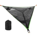 Hamacs de camping g�ants triangulaires, camping en plein air, hamac de camping a�rien g�ant, hamac multi ...